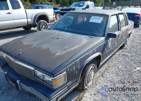1985 Cadillac Fleetwood from USA, damaged, VIN 1G6CB698XF4229714